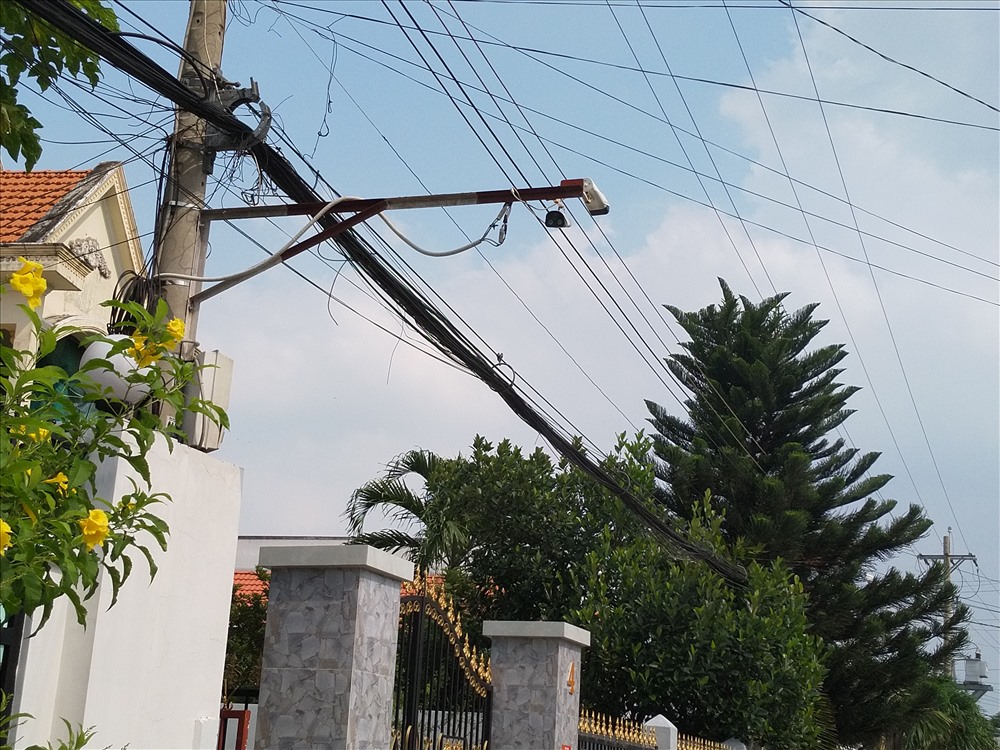 Rất nhiều tuyến đường ở tỉnh Long An có lắp đặt camera an ninh. Ảnh: K.Q