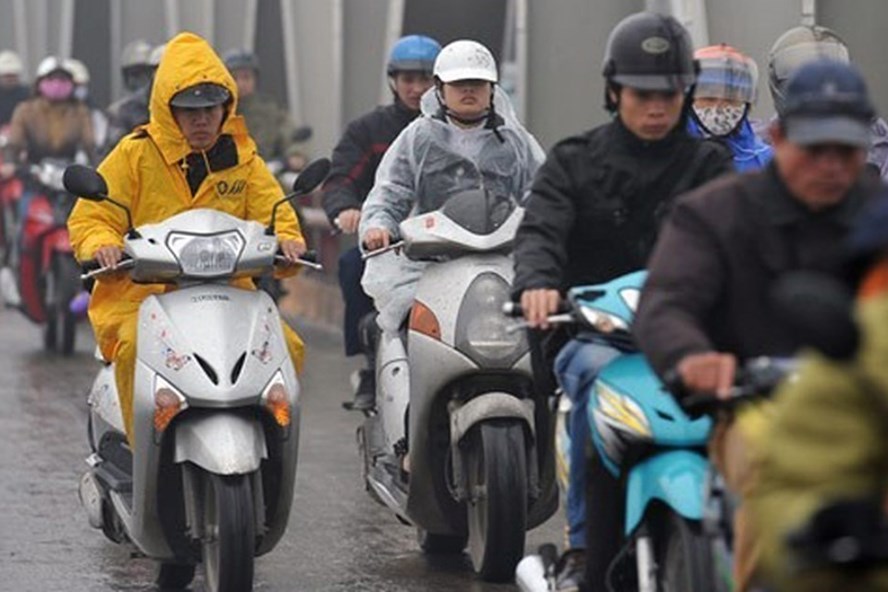Còn bao nhiêu đợt không khí lạnh gây mưa dông gió rét trong tháng này?