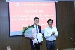 Thủ tướng bổ nhiệm Phó Tổng Giám đốc Đài truyền hình Việt Nam
