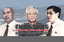 Infographic: Chân dung 3 lãnh đạo tỉnh Khánh Hòa bị Ban Bí thư kỷ luật