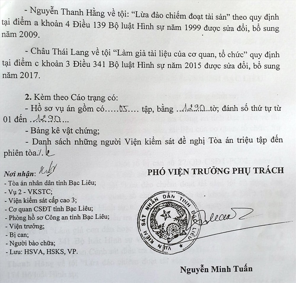 Ông Hằng bị truy tố khung tối đa đến chung thân (ảnh Nhật Hồ)