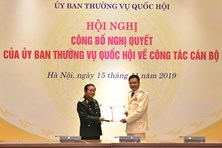 Thiếu tướng Nguyễn Minh Đức làm Phó Chủ nhiệm Uỷ ban Quốc phòng An ninh