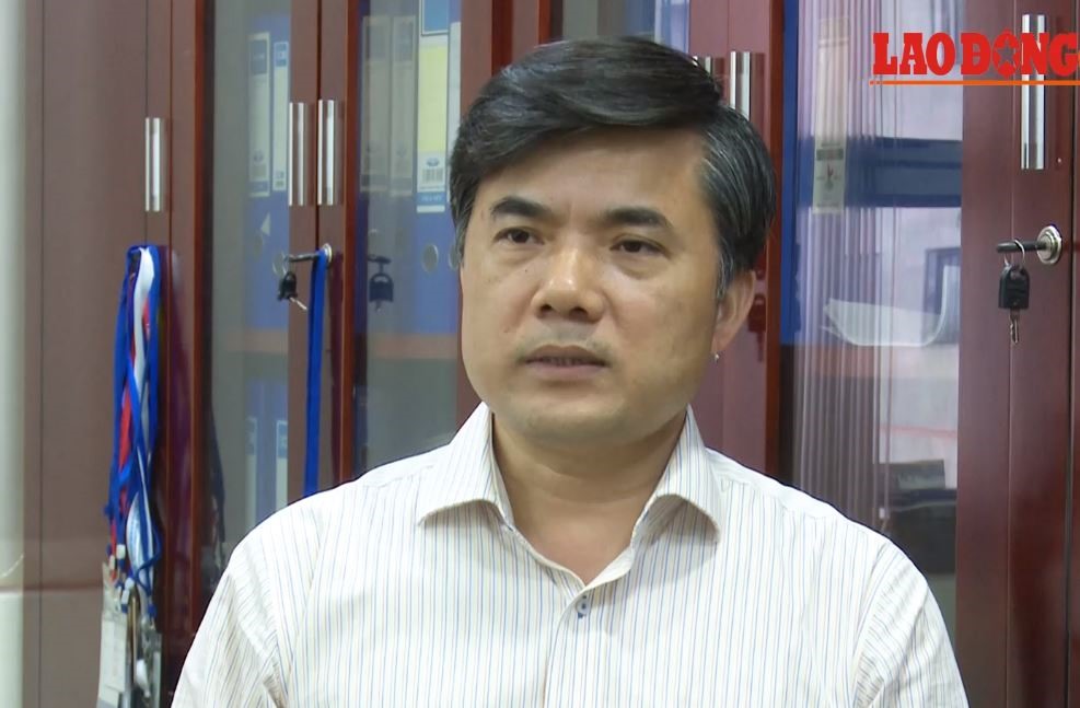 Vụ trưởng Vụ Giáo dục chính trị và Công tác Học sinh, Sinh viên (Bộ GDĐT) Bùi Văn Linh trao đổi cùng Báo Lao Động. Ảnh: Đ.T - T.T