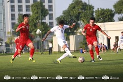 Hòa U22 Myanmar trong trận đấu kín, U22 của thầy Park vẫn bị lộ thông tin
