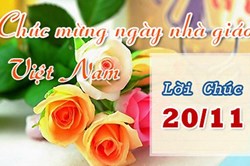 10 lời chúc ngày Nhà giáo Việt Nam 20.11 hay và ý nghĩa