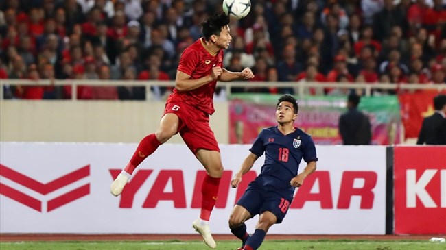 Việt Nam vs Thái Lan (hiệp 1): 0-0. Bóng vào lưới Thái Lan. Bàn thắng không được công nhận