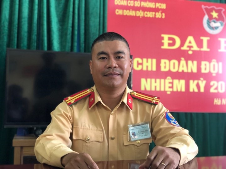 Trung tá Thái. Ảnh: Ngô Cường