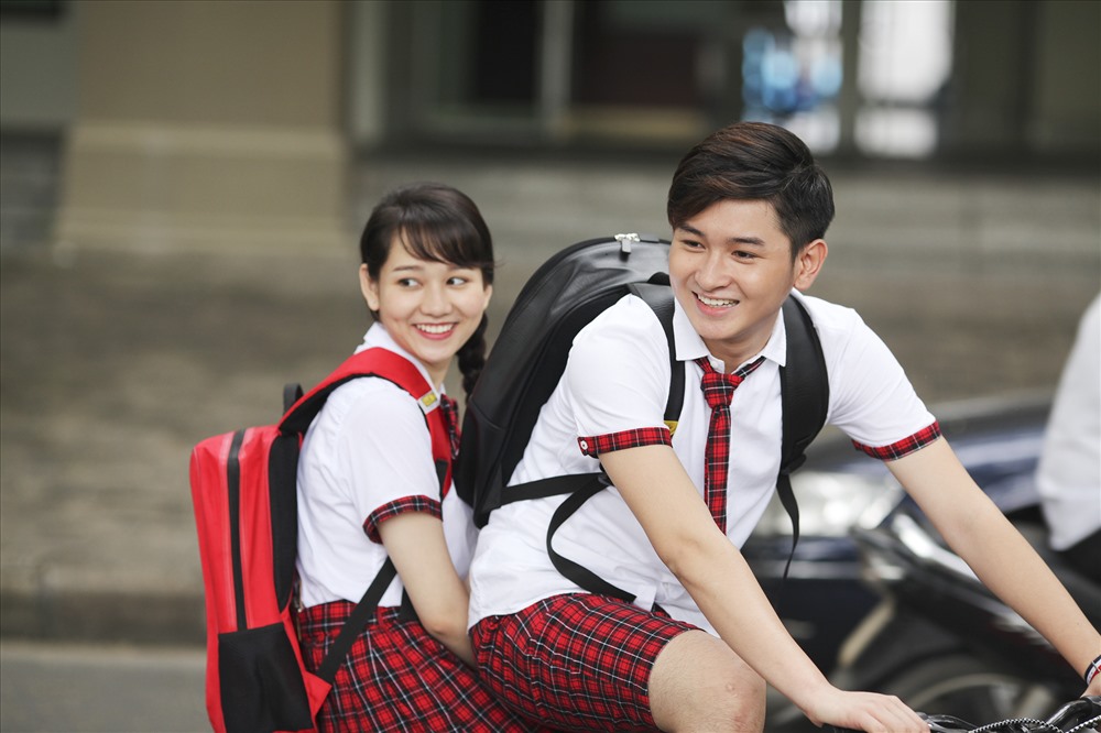 Khung cảnh “thanh xuân vườn trường” được tái hiện. Ảnh: NSX.