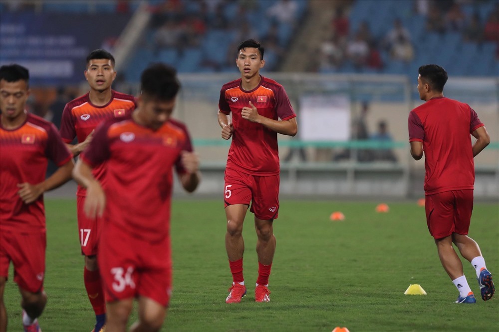 U22 Việt Nam có đội hình mạnh nhất tham dự SEA Games 30. Ảnh S.T