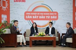Tọa đàm "Công nghiệp hỗ trợ ngành điện tử: Cần bắt đầu từ đâu?"
