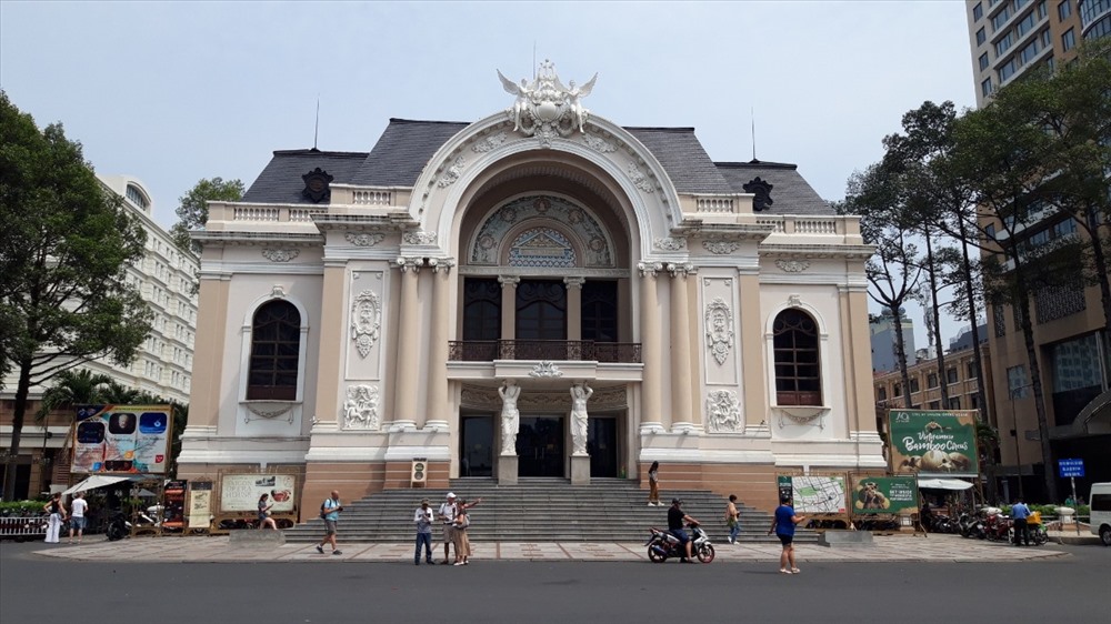 Nhà hát Lớn TP.Hồ Chí Minh. Ảnh TK.
