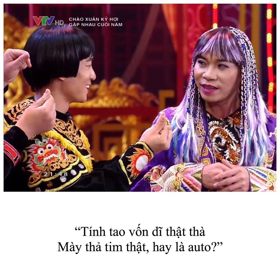 Một câu nói nhẹ nhàng của “cô Đẩu” Công Lý đã được nhiều khán giả trẻ sử dụng. Ảnh: