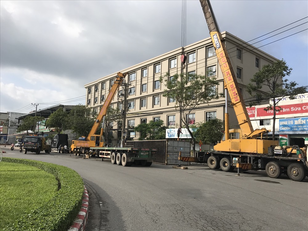 Hiện trường vụ việc. Ảnh: B.T