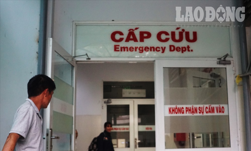Khoa cấp cứu bệnh viện Nhi Đồng 2 TPHCM. Ảnh: HP.
