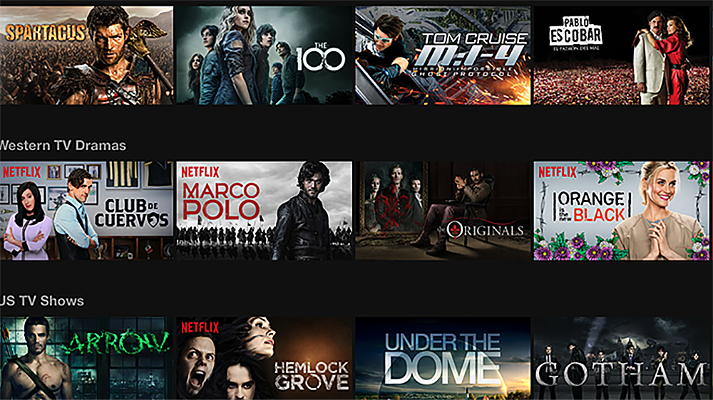 Netflix được cho rằng hiện có trên 300.000 thuê bao tại Việt Nam (ảnh minh họa, chụp màn hình).