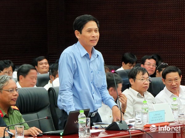 Ông Huỳnh Văn Hùng - Giám đốc Sở Văn hóa Thể thao Đà Nẵng, Phó chủ tịch Hội đồng đặt tên đường thành phố Đà Nẵng cho rằng lập luận của nhóm kiến nghị là áp đặt, chưa thuyết phục. Ảnh: Hải Châu