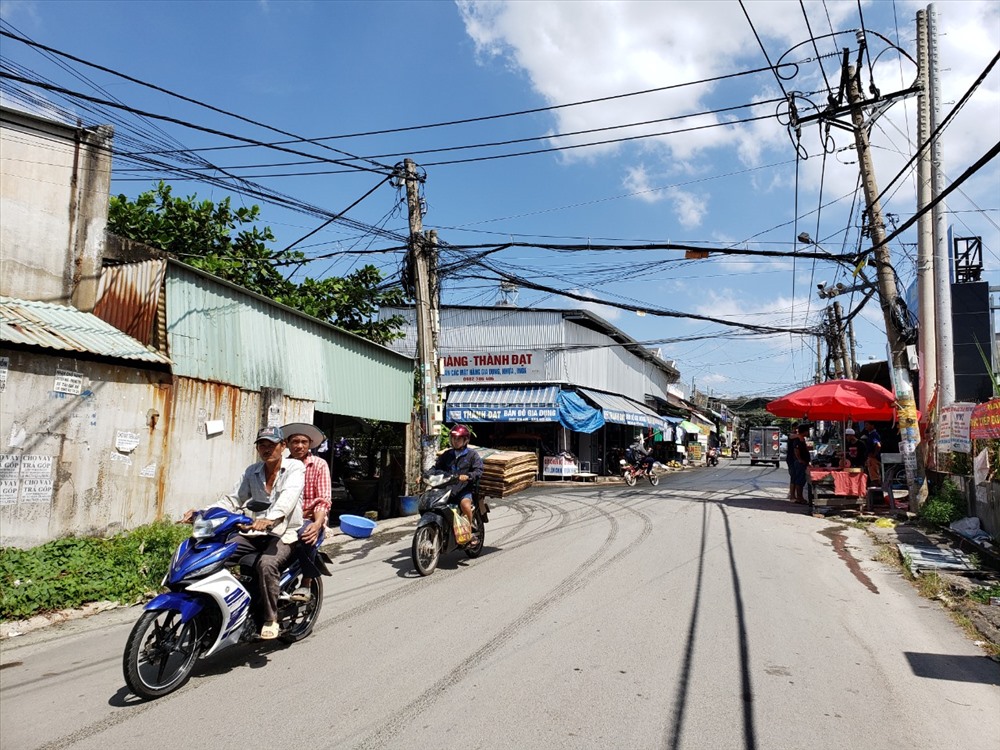 HIện trường xảy ra vụ việc. Ảnh: PV