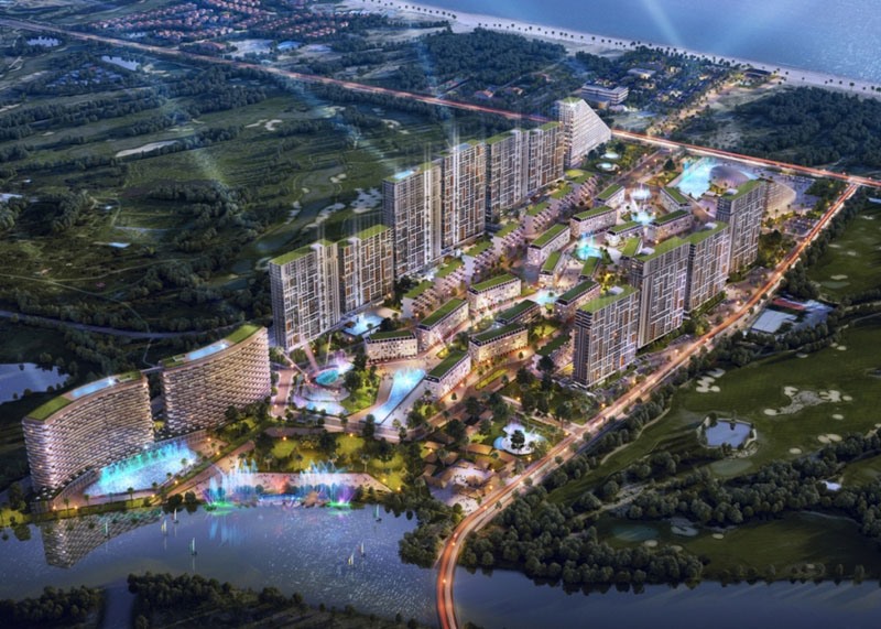 Thiết kế dự án Cocobay vào năm 2016. Ảnh SHB