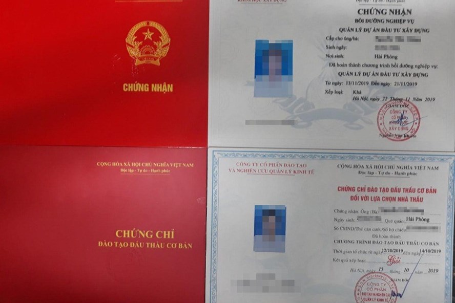 Chứng chỉ đấu thầu, quản lý dự án: Không học, không thi vẫn cấp