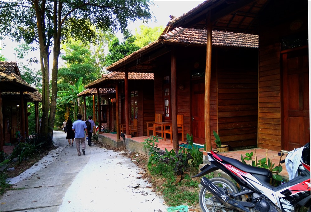 Một góc Khu Resort Nam Phương. Ảnh: TM