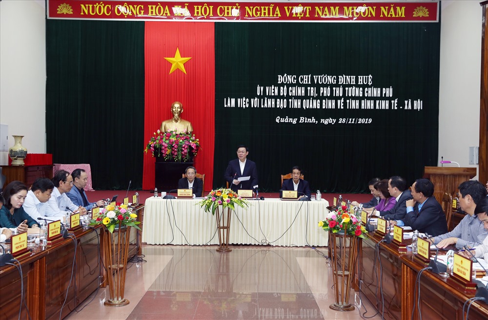 Toàn cảnh buổi làm việc. Ảnh Thanh Chung
