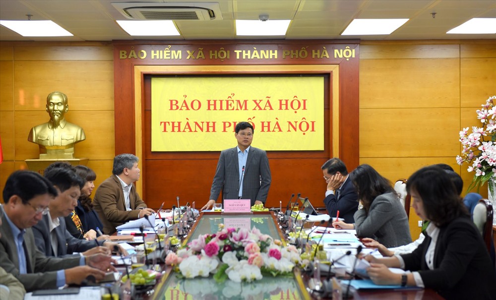 Ông Ngô Văn Quý, Phó Chủ tịch UBND TP Hà Nội, Trưởng ban Chỉ đạo phát biểu tại Hội nghị