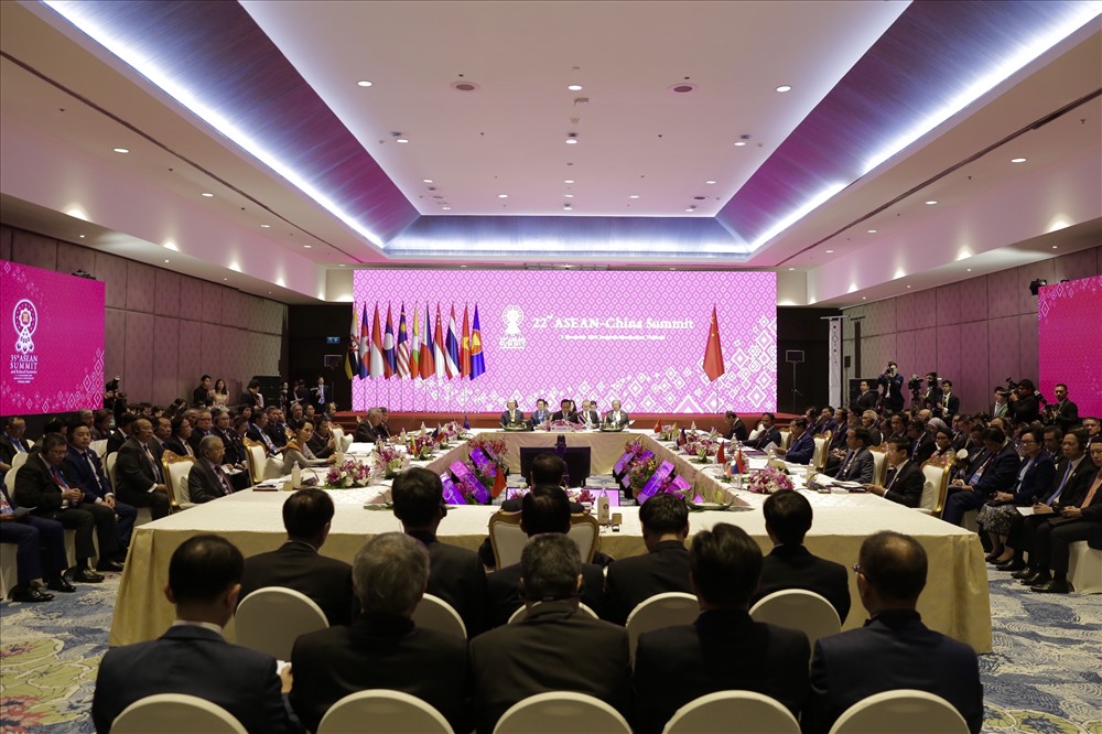 Hội nghị Cấp cao ASEAN – Trung Quốc lần thứ 22. Ảnh: Asean2019.