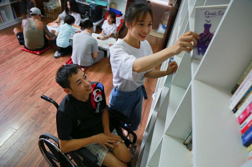 Trung tâm Nghị lực sống hiện đang là nơi làm việc của hơn 80 người.
