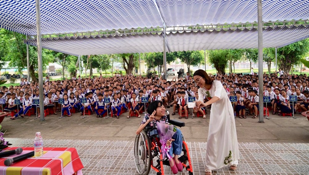 Chị Vân còn là một nhà diễn giả, một người truyền cảm hứng ở Việt Nam và nhiều quốc gia trên thế giới.