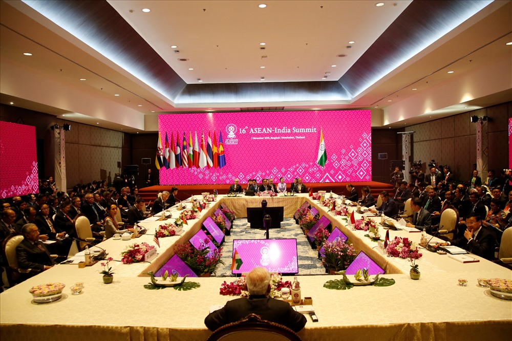Hội nghị Cấp cao ASEAN - Ấn Độ lần thứ 16. Ảnh: Asean2019.go.th.