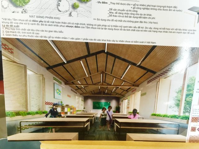 Tác phẩm “Cho em đi học. Ảnh: TM.