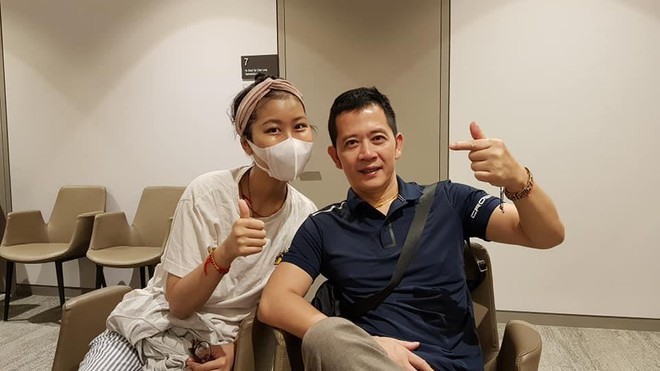 Hạnh An đã lạc quan trong suốt quá trình chiến đấu với căn bệnh quái ác. Ảnh: FB