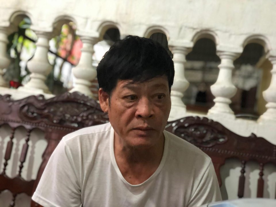 Ông Thìn chia sẻ với PV. Ảnh: C.N