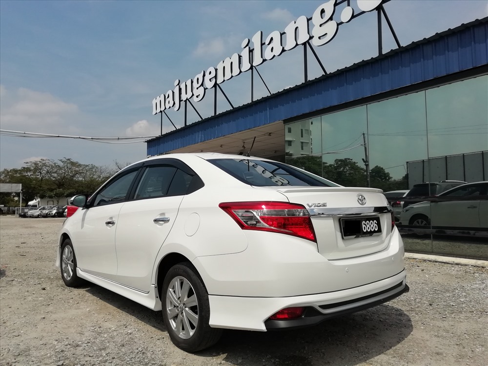 Toyota Vios E 2015. Ảnh BD.