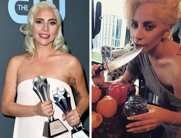 Ảnh: Lady Gaga/Instagram và East News.