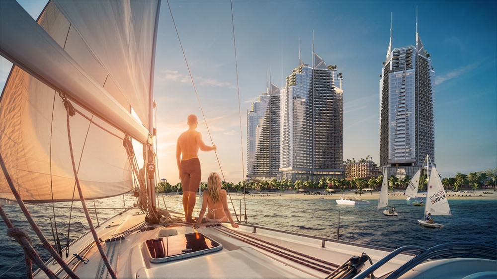 Sailing Bay Ninh Chữ có vị trí đáng giá bậc nhất.