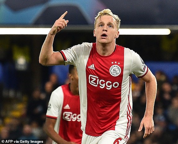 Trận cầu điên rồ khi Ajax đã dẫn trước tới 4-1. Ảnh: Getty.