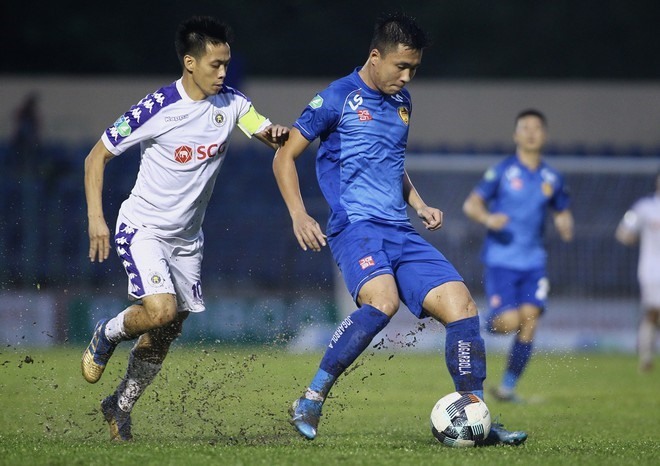 Văn Quyết trong trận chung kết Cúp Quốc gia 2019. Ảnh: Thịnh Nguyễn