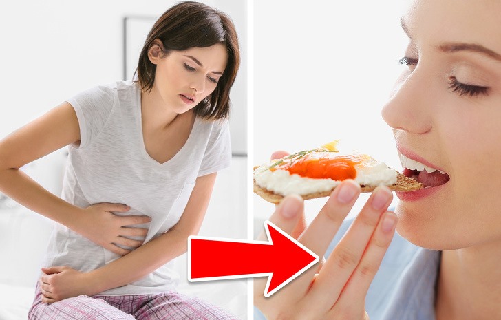 Cá hồi không chỉ tốt cho sức khỏe trong những ngày “đèn đỏ” mà còn có rất nhiều lợi ích cho tim mạch, não và hệ thần kinh. Ảnh: Brightside