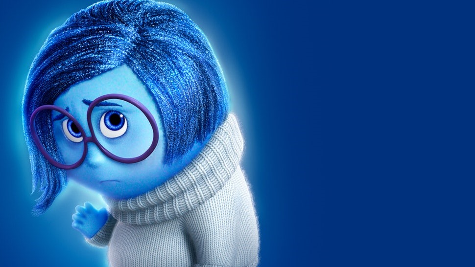 Cảm xúc Buồn Bã. Ảnh: Inside Out/Pixar Animation Studios.