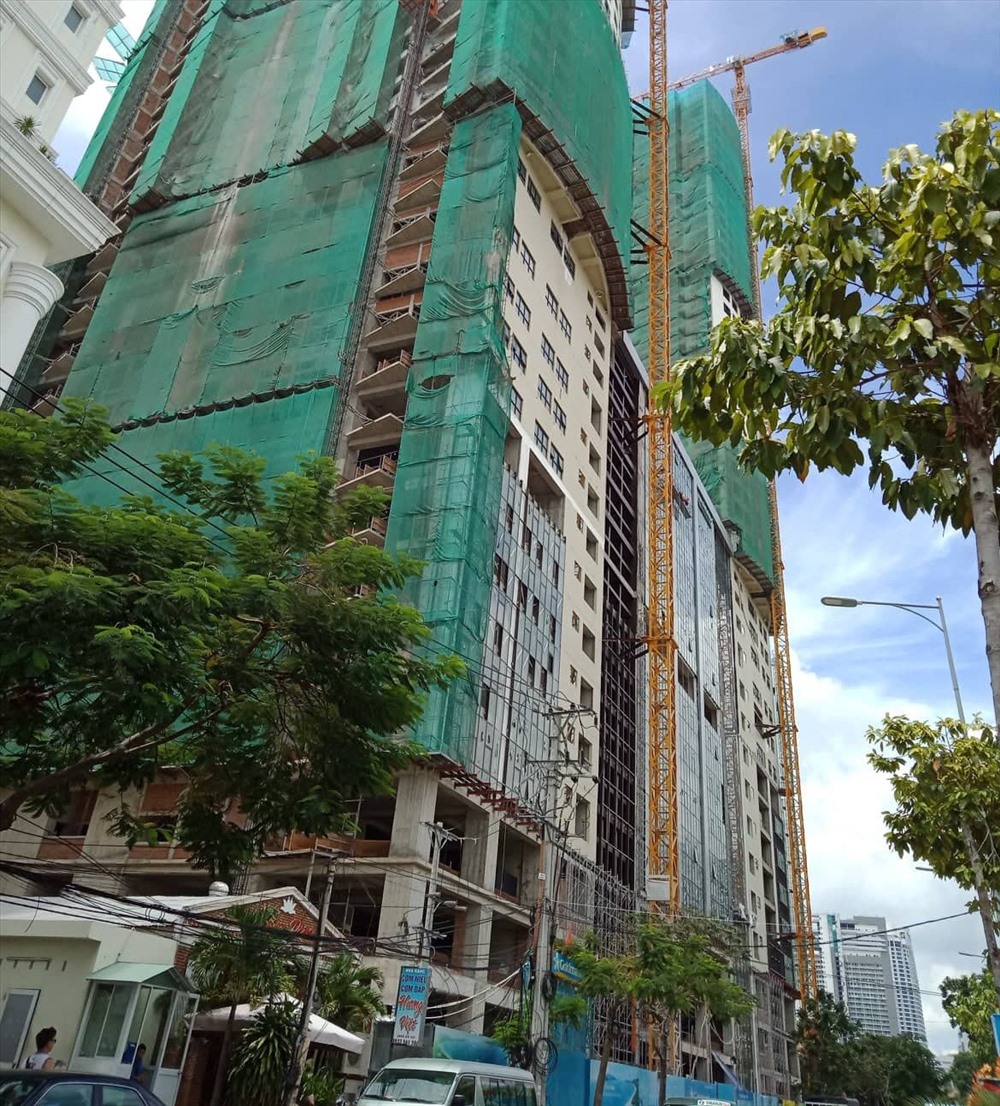 Dự án BT Trường Chính trị tỉnh Khánh Hòa do Công ty CP Thanh Yến (thành viên Tập đoàn Hoàn Cầu) thực hiện. Ảnh: PV