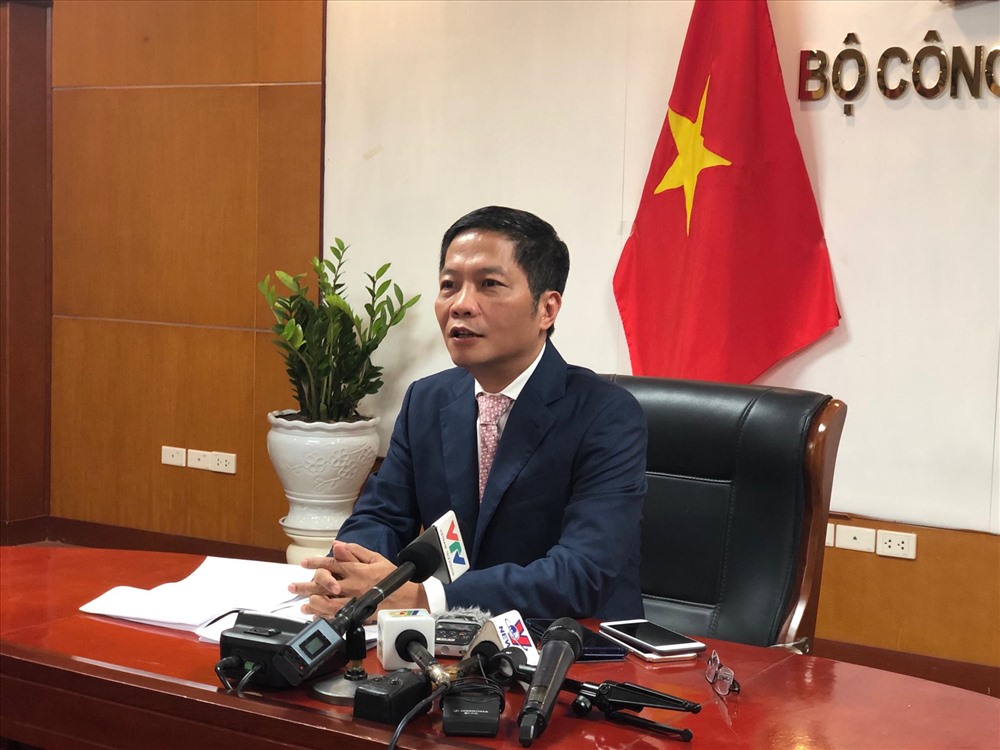 Bộ trưởng Bộ Công Thương Trần Tuấn Anh. Ảnh: Thùy Hương