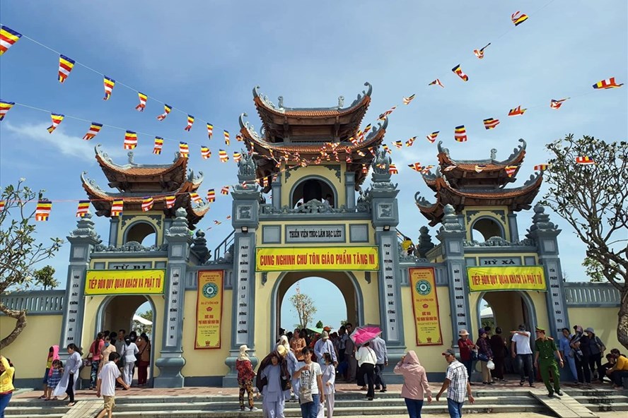 Thiền viên Trúc Lâm Bạc Liêu (ảnh Nhật Hồ)