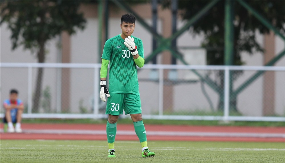 Văn Toản đang là sự lựa chọn số 1 của U22 Việt Nam. Ảnh: D.P
