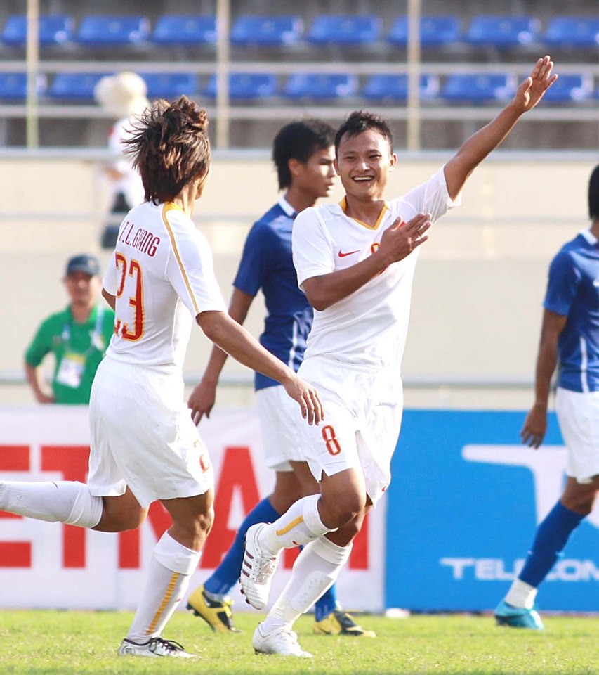 Hoàng “bò” từng thi đấu ở chung kết SEA Games 25 cách đây 10 năm. Ảnh: H.A