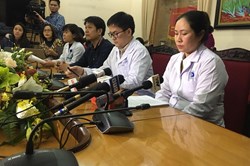 BV Xanh Pôn khẳng định không chỉ đạo việc cắt đôi que thử nhanh