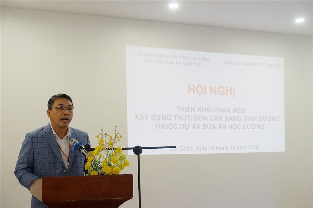 Ông Nguyễn Duy Hiếu phát biểu (ảnh: A.T).
