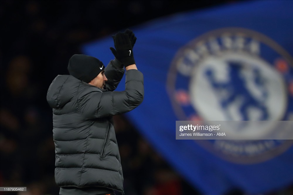 Lampard đang yên tâm hơn về hàng thủ. Ảnh: Getty