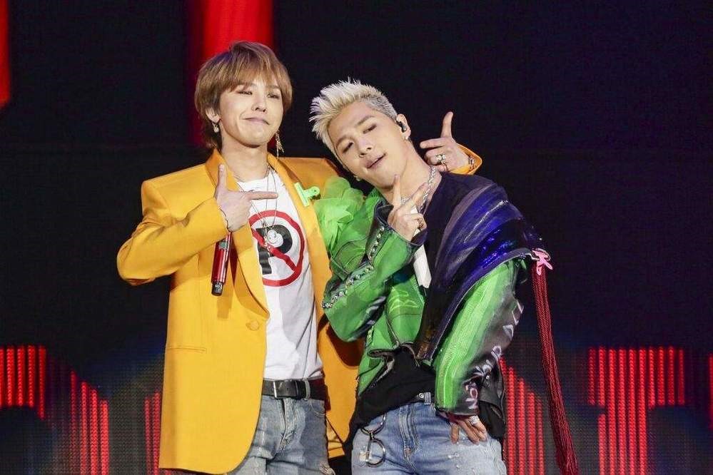 GD và TaeYang có thể sẽ không được sử dụng nghệ danh cũ - Ảnh : YG's Lover