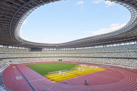 Tokyo khai trương sân vận động siêu đẳng cấp trước Olympic 2020 